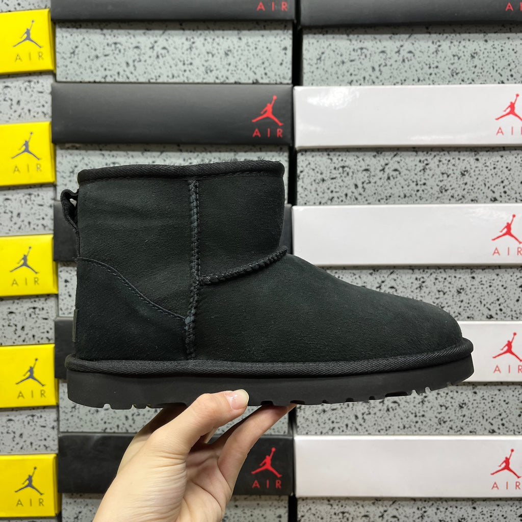 UGG Classic Mini Boot – All-Black Suede