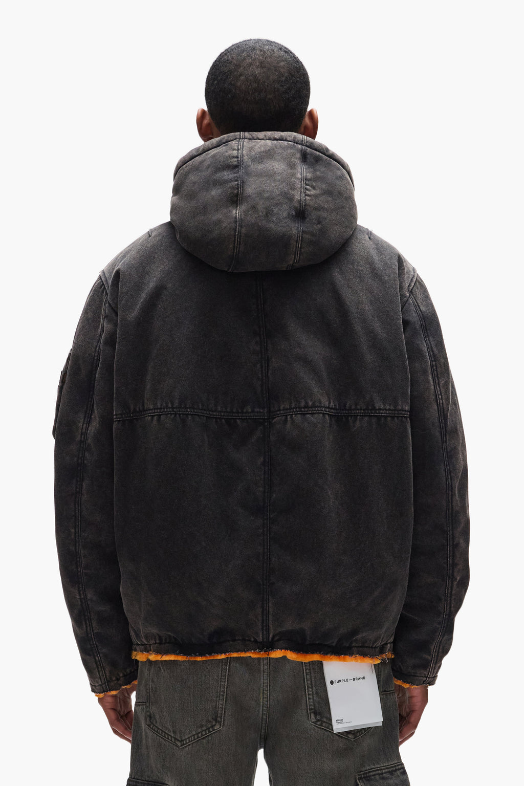 Purple X Alpha Industries Bomber