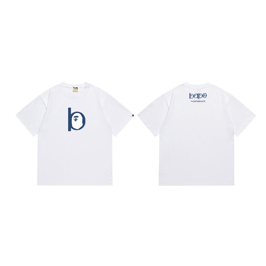 Bape Camo Ape‑Head Graphic Oversized Tee Streetwear Unisex
