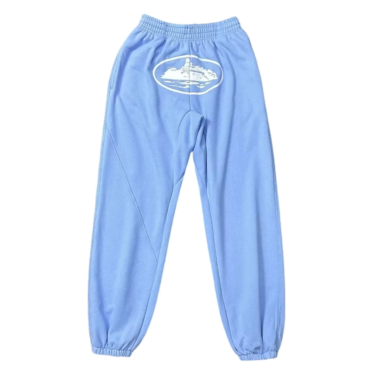 Corteiz Alcatraz Island Heavyweight Sweatpants Light blue