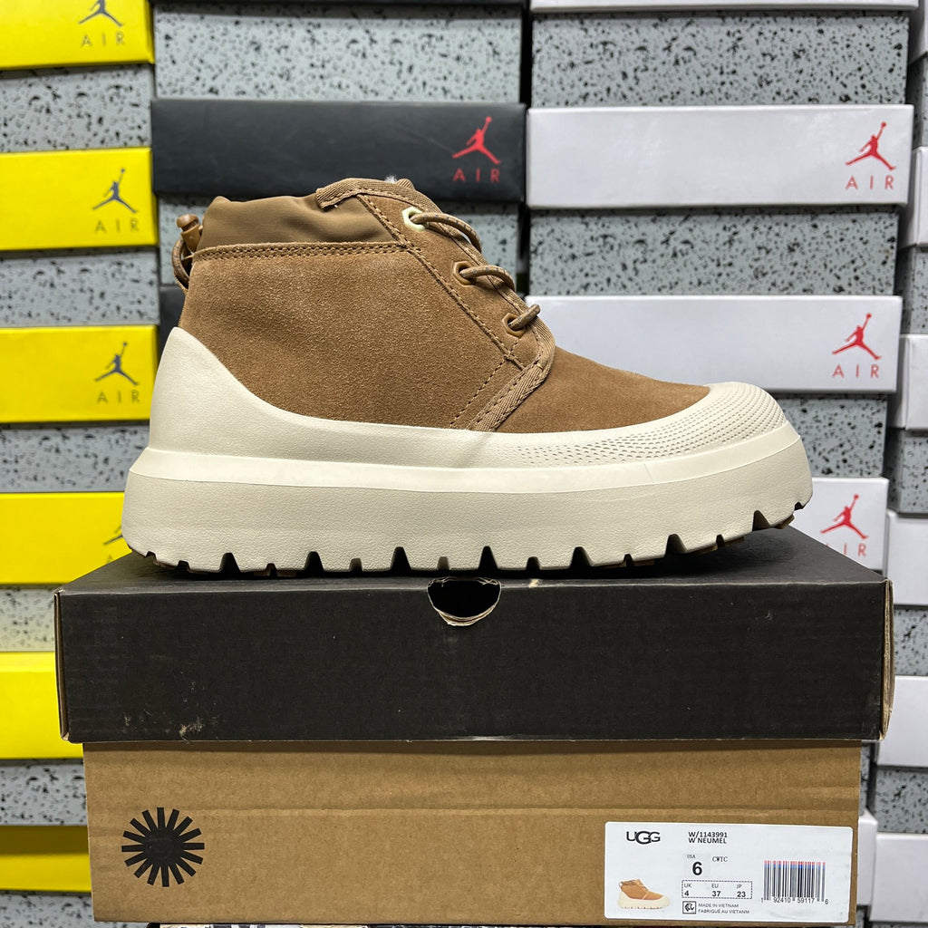 UGG Neumel Boot – Chestnut Suede with Cream Lug Sole