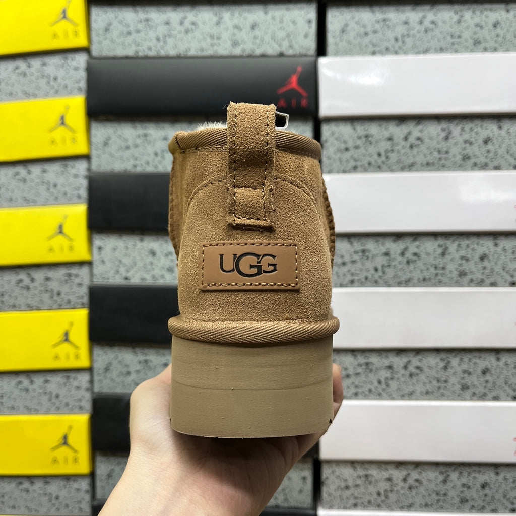 UGG Classic Ultra Mini Boot – Tan Tonal with Slim Lug Sole