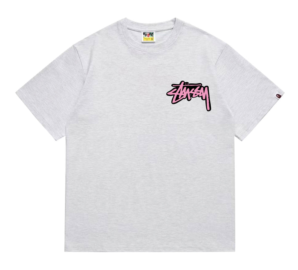 BAPE Dark-Face Graffiti Graphic T-Shirt