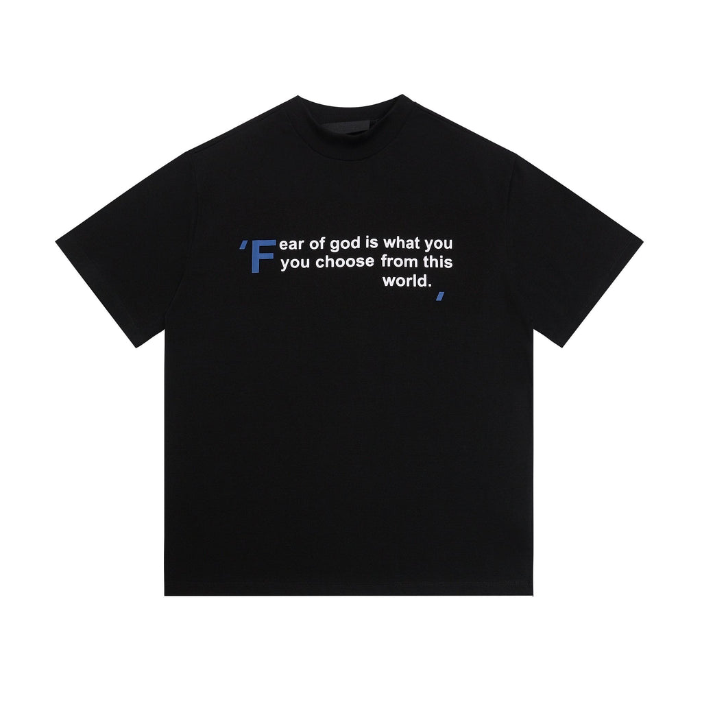 ESSENTIALS Text Graphic Short-Sleeve T-Shirt