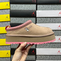 UGG Classic Ultra Mini Boot – Sand Suede with Pink SugarSole