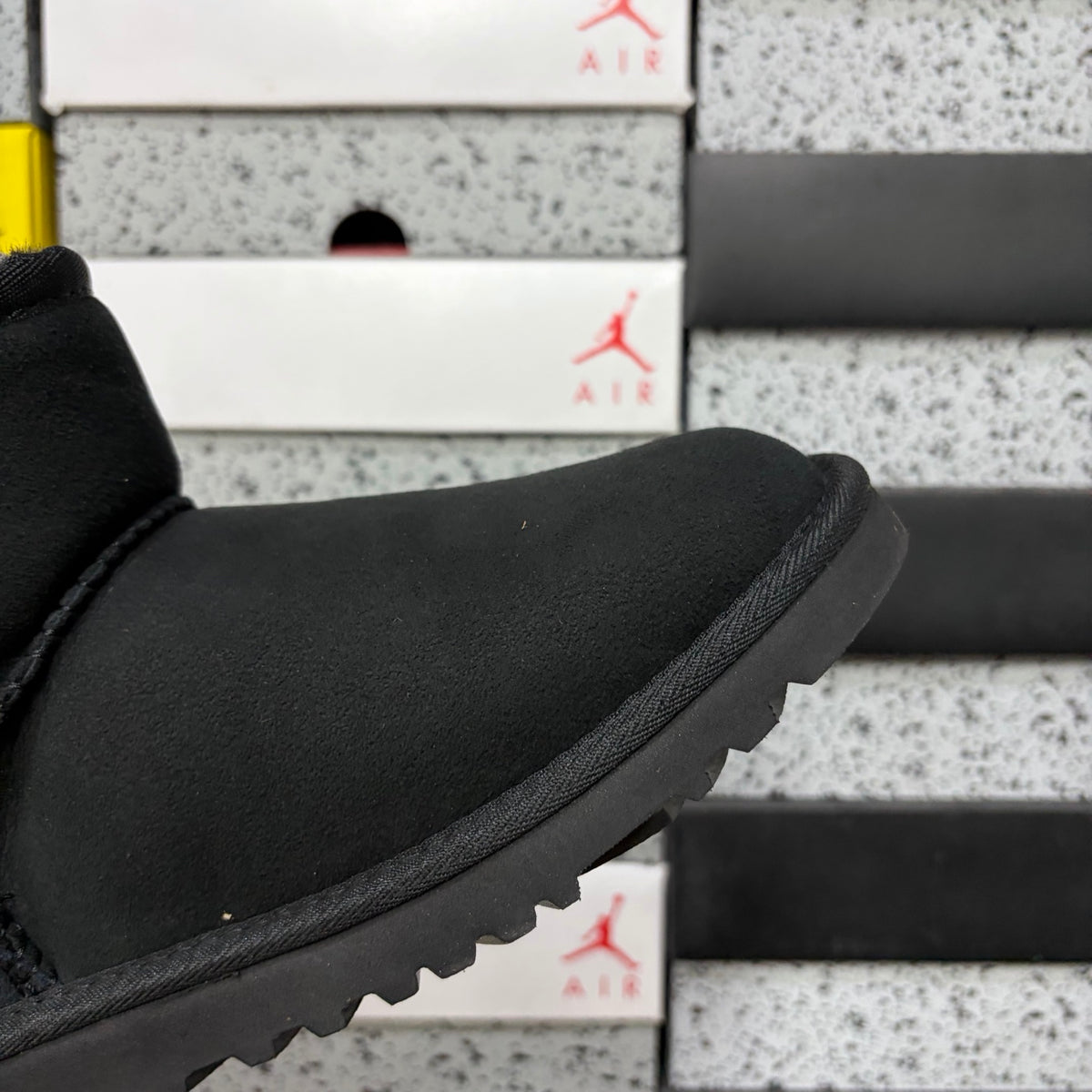 UGG Classic Short Boot – All-Black Suede