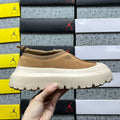 UGG Tasman Weather Hybrid – Chestnut Suede Slip-On with Cream SugarSole & Sheepskin Lining