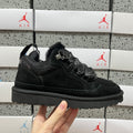UGG Kallen Lace – Black Suede Lace-Up Sneaker Boot with Shearling Collar & Chunky Lug Sole