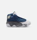 Air Jordan 13 Retro Flint Baby & Toddler Sneakers - Navy / University Blue / Flint Grey
