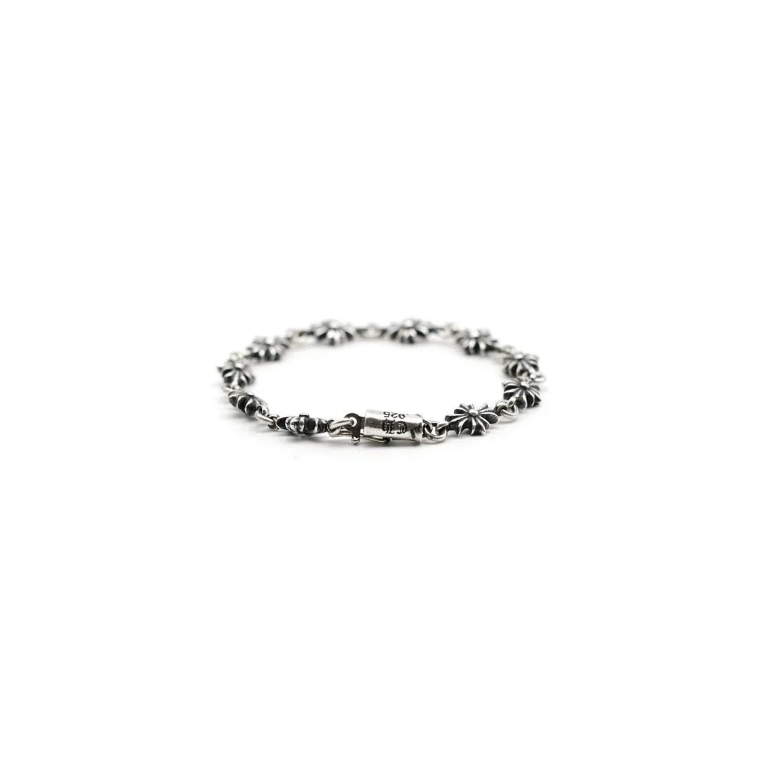 Chrome Hearts Silver Tiny E Bracelet