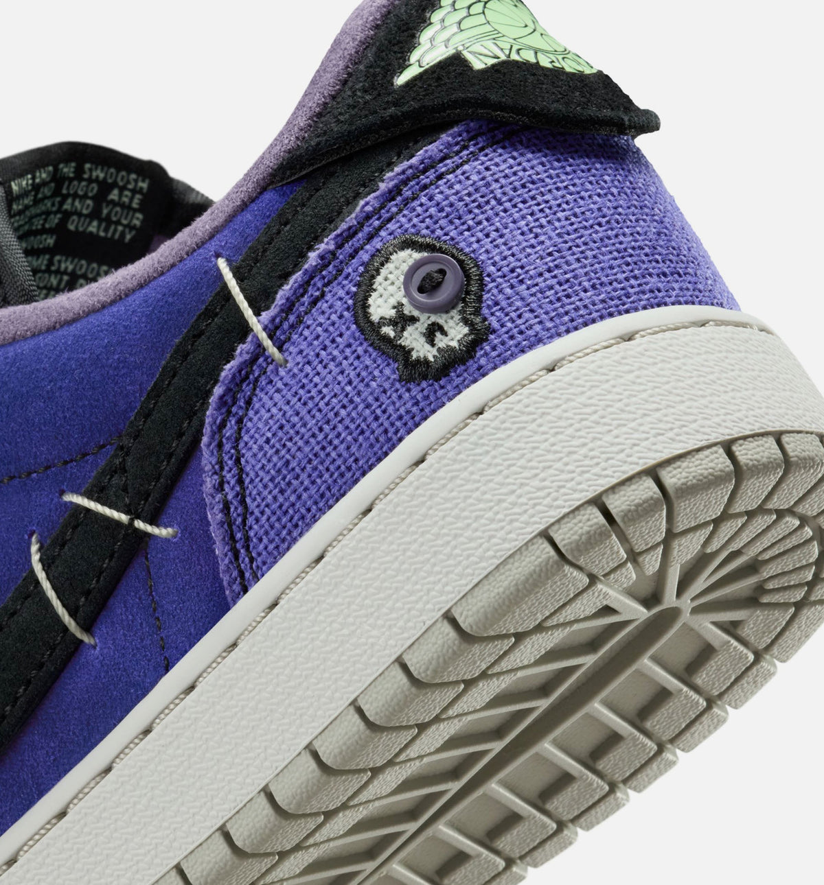 Air Jordan 1 Low OG GS Sneakers | Regency Purple/Dark Raisin