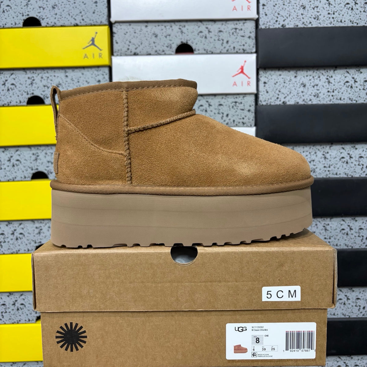 UGG Ultra Mini Platform Boot – Caramel Suede