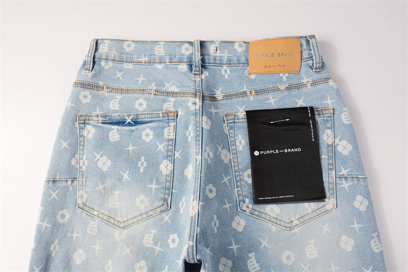 PURPLE  Fashion Jeans 5089