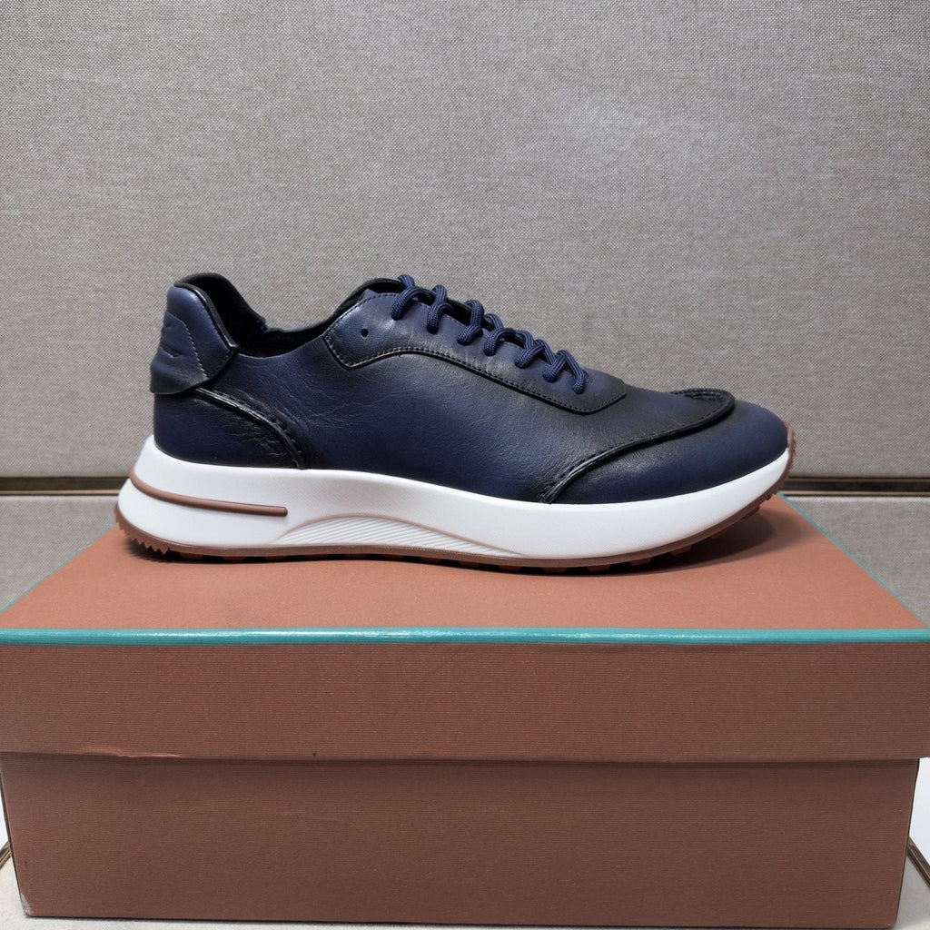 Loro Piana Men's Leather Casual Sneakers