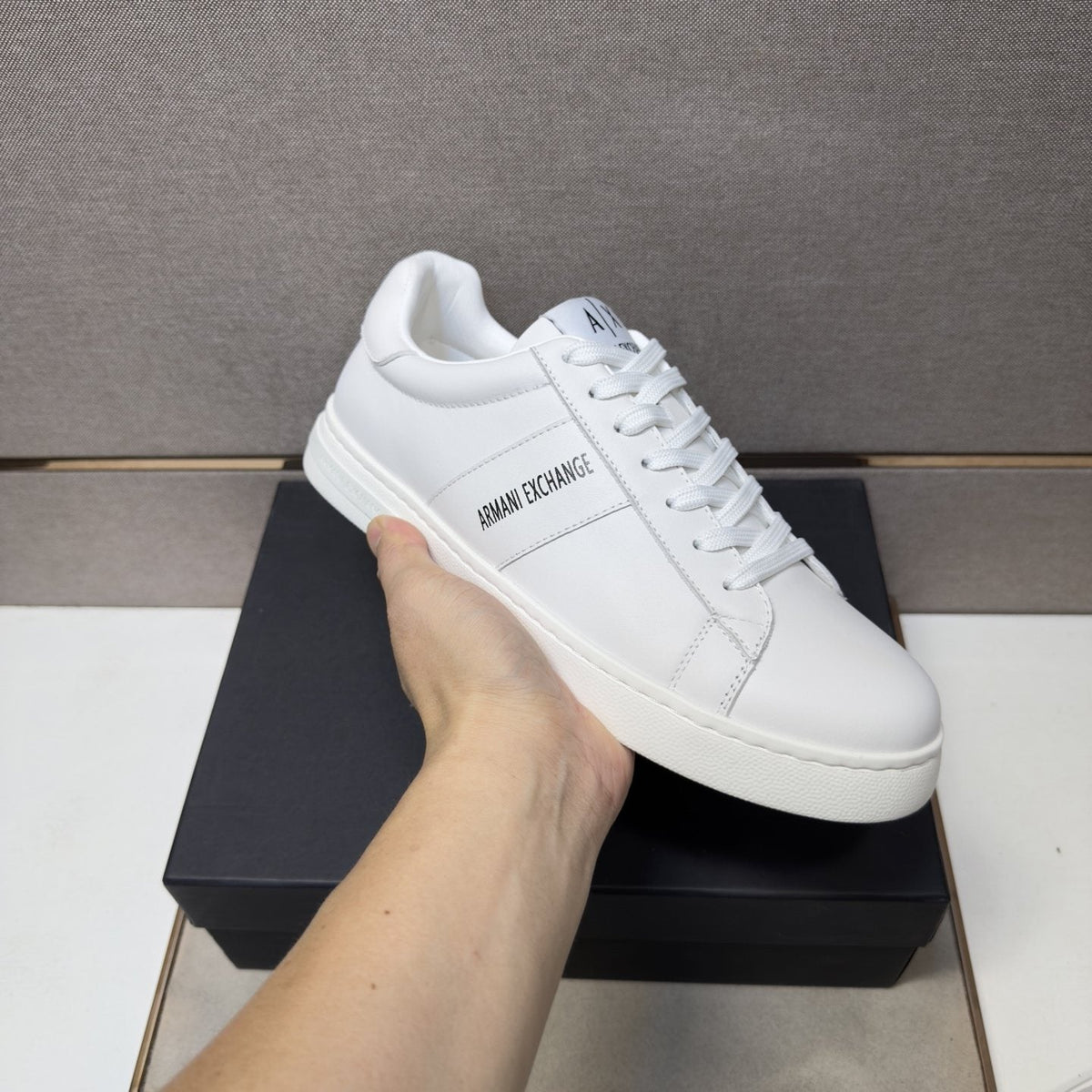 Armani Exchange Men's Low-Top Lace-Up Sneakers