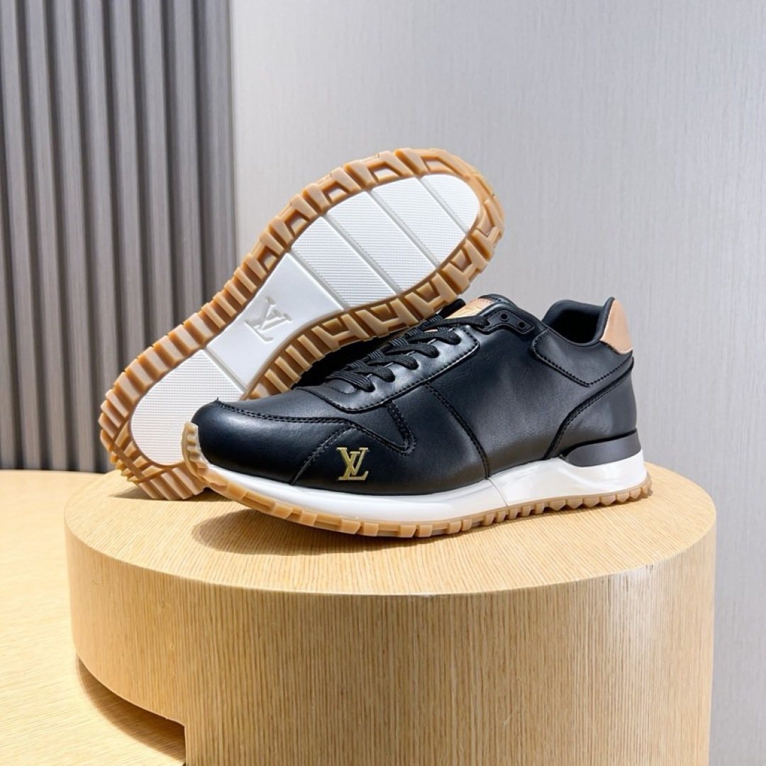 Louis Vuitton Two-Tone Low-Top Sneakers