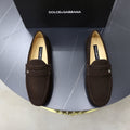 Dolce & Gabbana Men's Moc-Toe Loafers