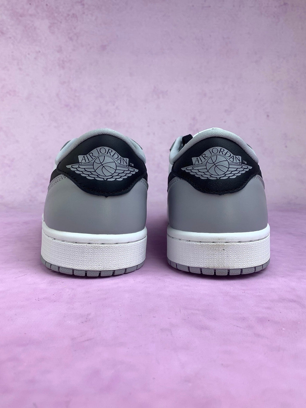Air Jordan 1 Low Barons Wolf Grey Unisex Sneakers CZ0790-110