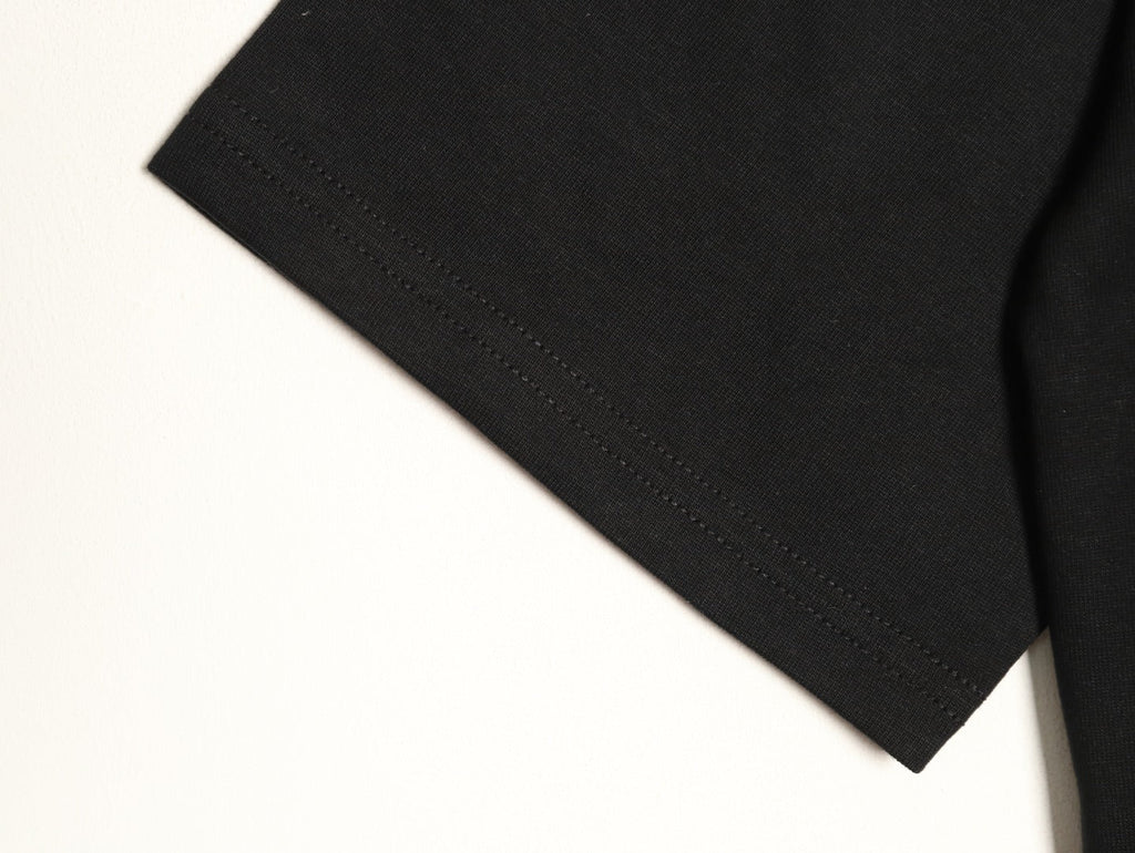 Louis Vuitton Dashed Cloud Logo Graphic T-Shirt - Black