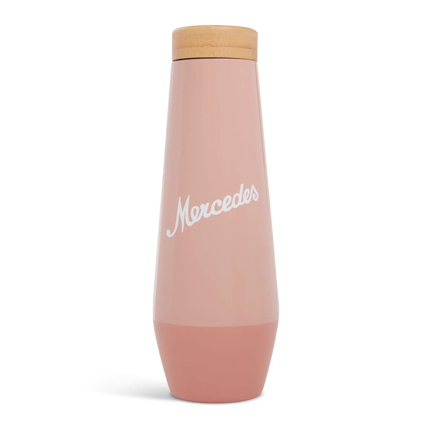 17oz. Mercedes Thermal Bottle with Bamboo Lid