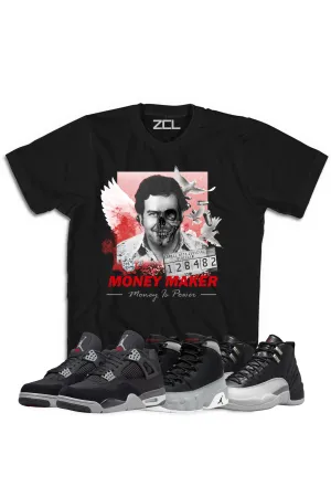 Air Jordan "Money Maker" Tee Black Canvas