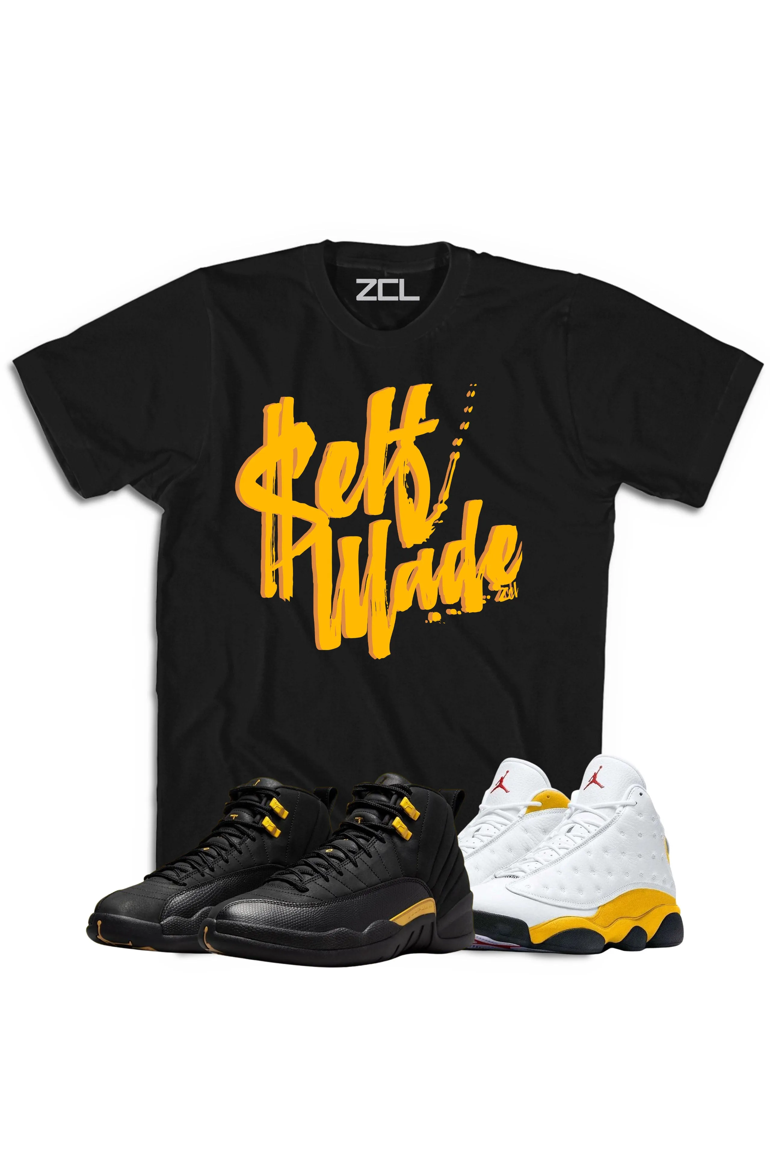 Air Jordan "Self Made" Tee Black Taxi / Del Sol