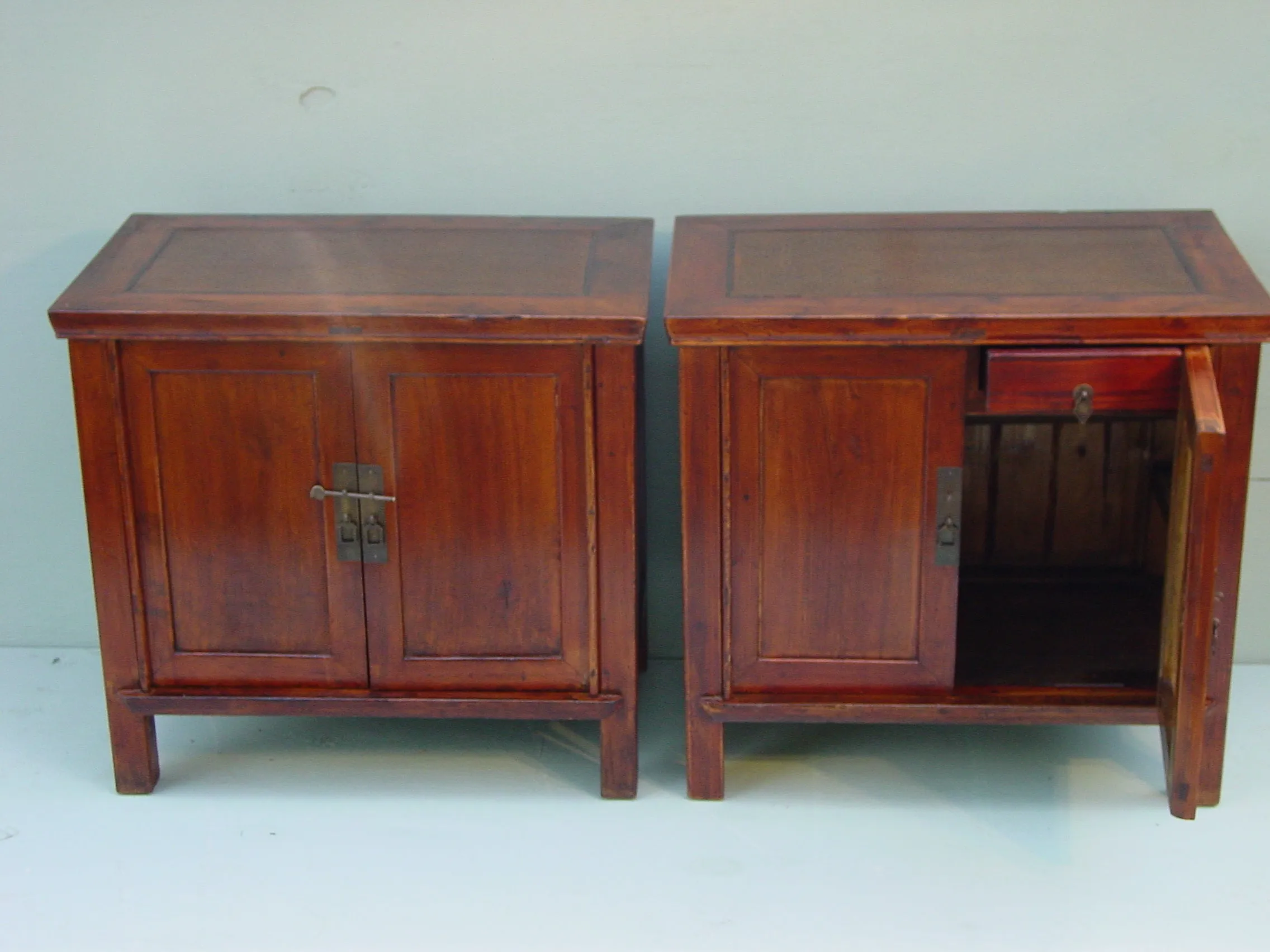 Antique Pear Wood Cabinet - Clearance