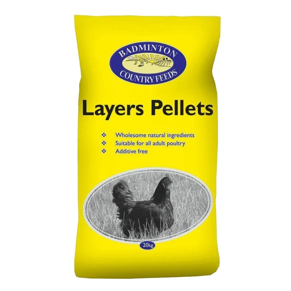 Badminton Layers Pellets Poultry Feed 20kg