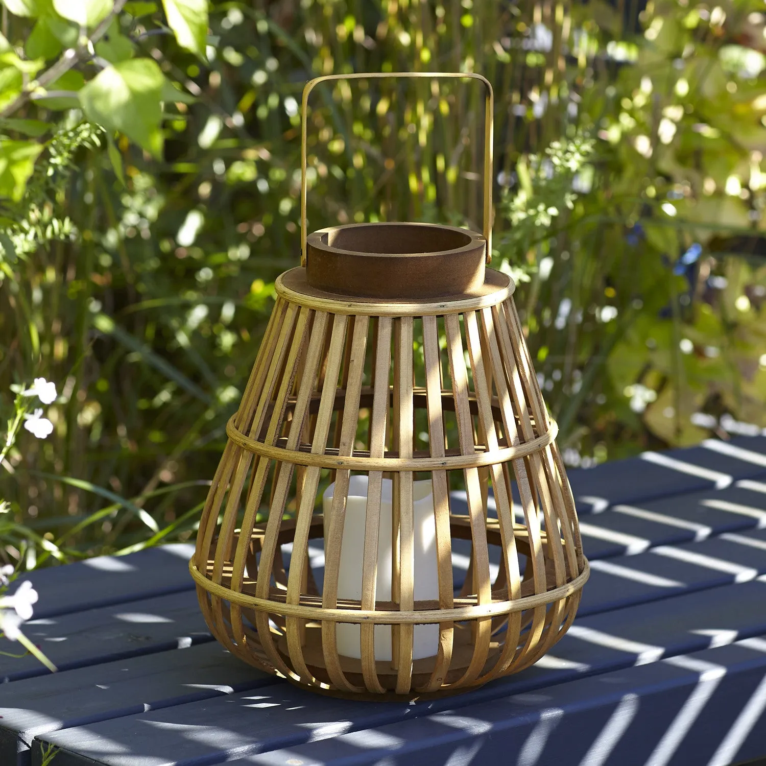 Bamboo Battery Lantern