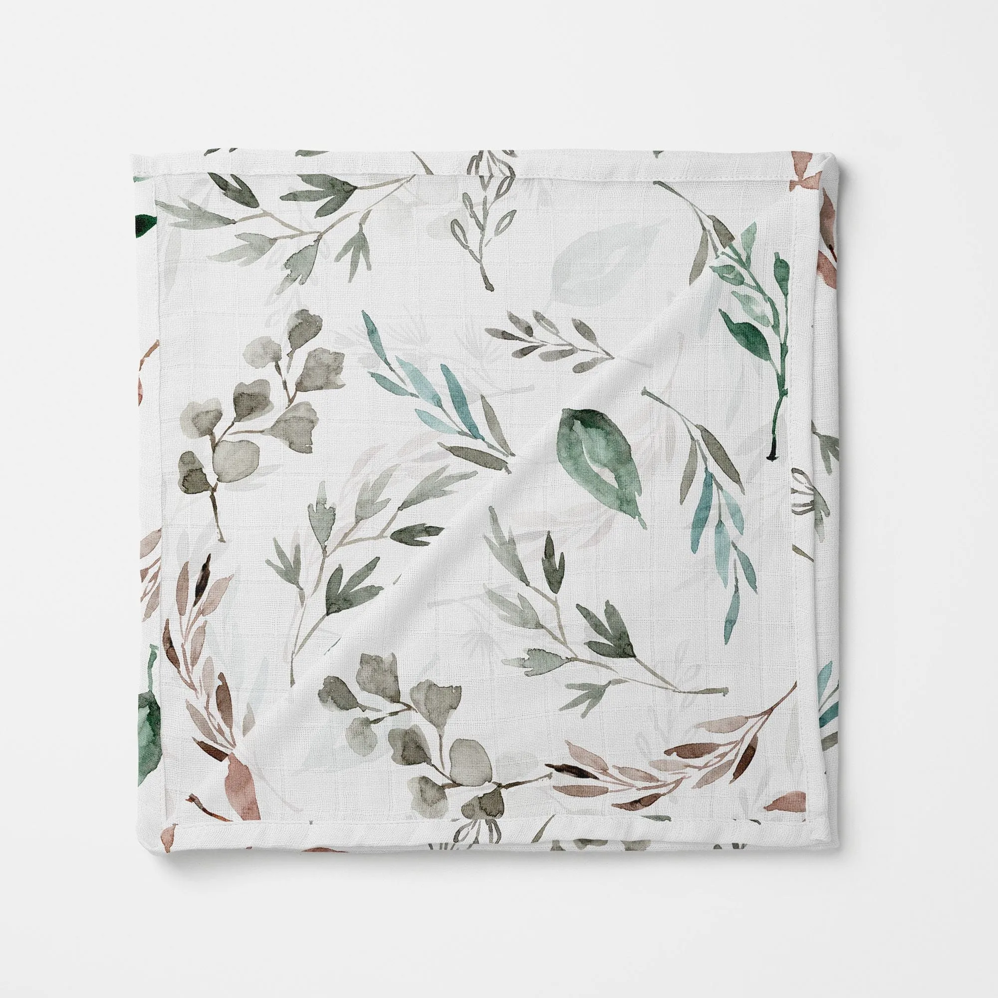 Bamboo Swaddle Blanket  - Botanical