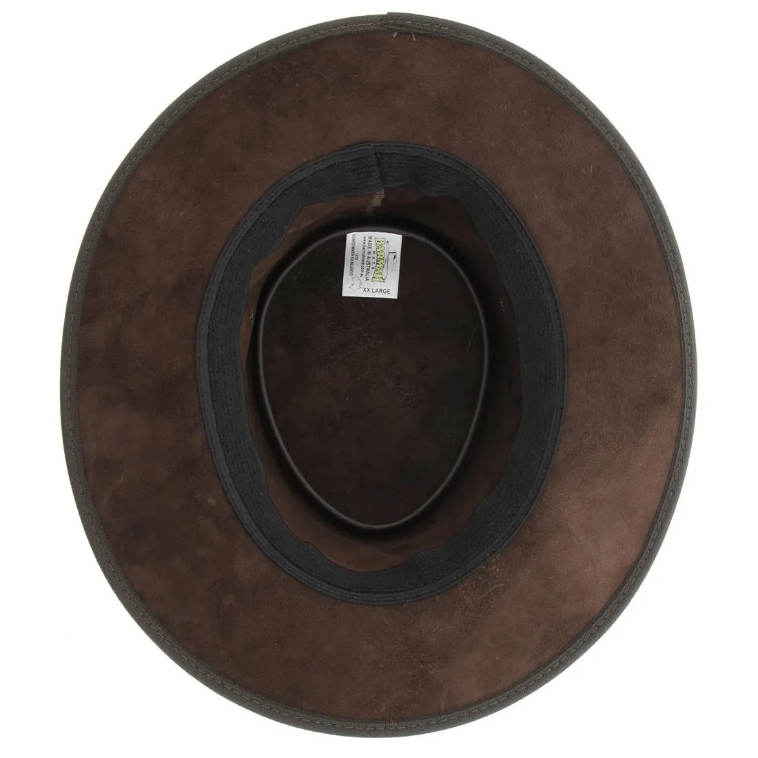 Barmah 1019BR Sundowner Kangaroo Hat - Brown