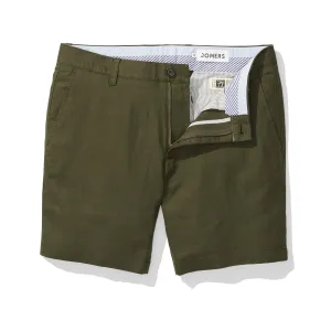 Barrow - Forest Green Herringbone Baird McNutt Linen Shorts