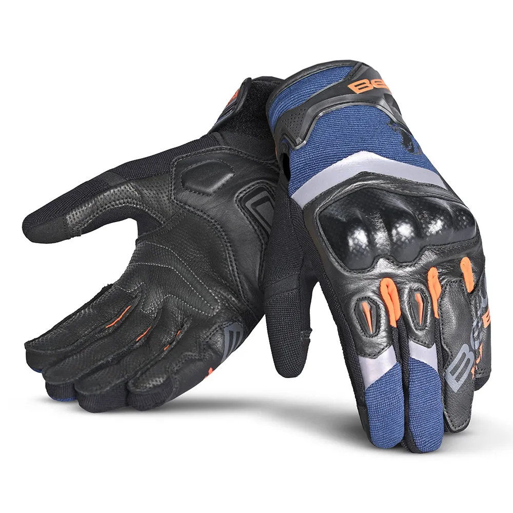 BELA - Daring  Racing Gloves - Black Blue Orange