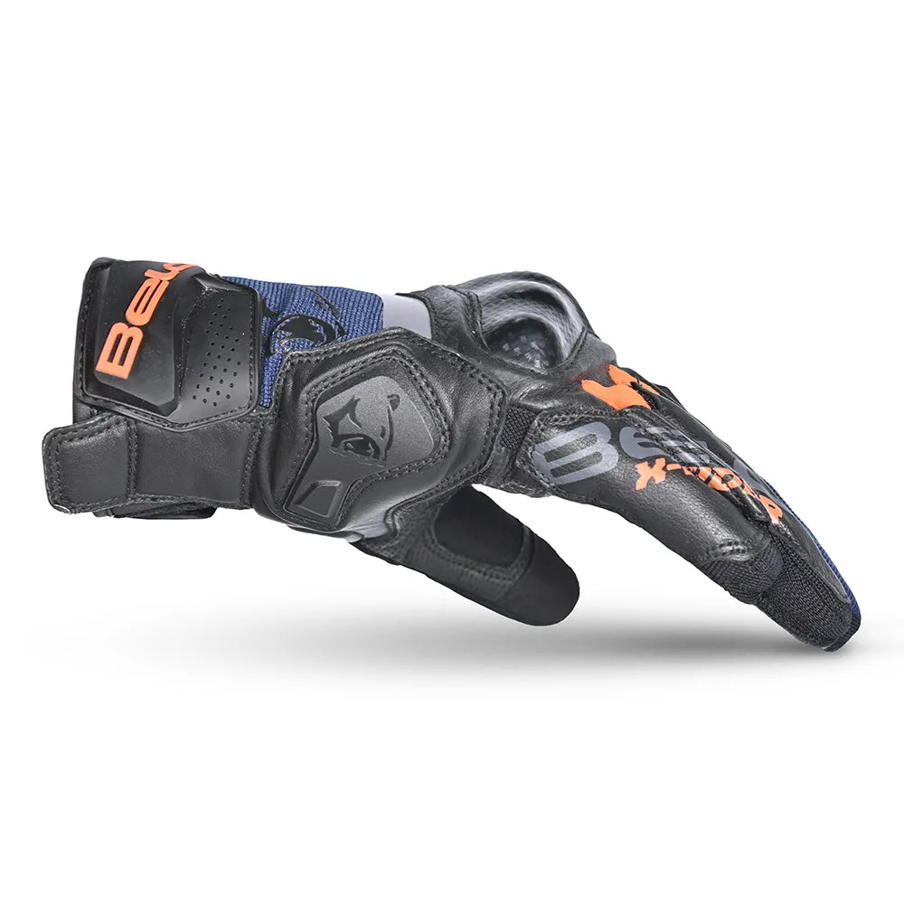 BELA - Daring  Racing Gloves - Black Blue Orange