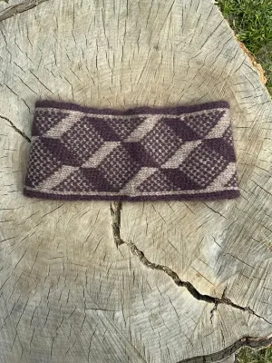 Blended Jean Reversible Headband with Bamboo & Seacell