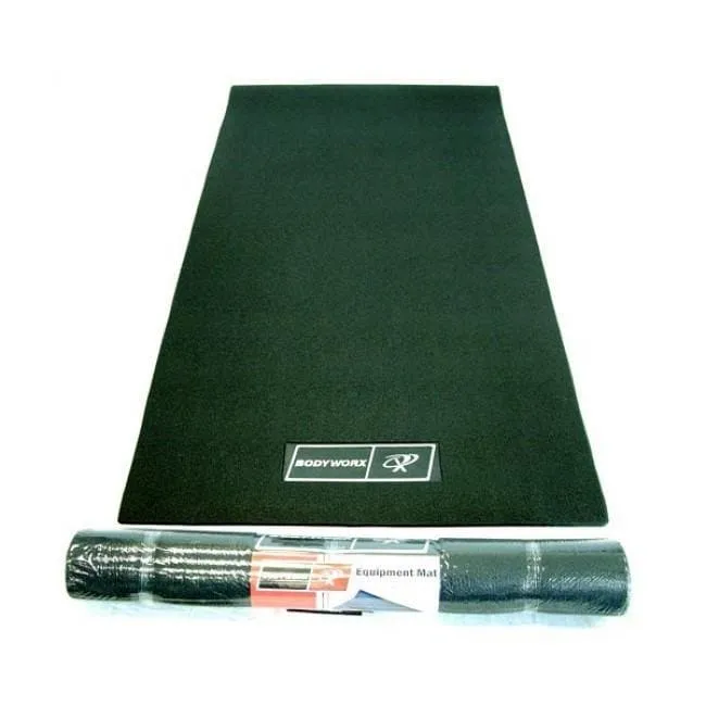 Bodyworx Large Equipment Mat suitable for Treadmills, Cross Trainers, Rowers, Etc.