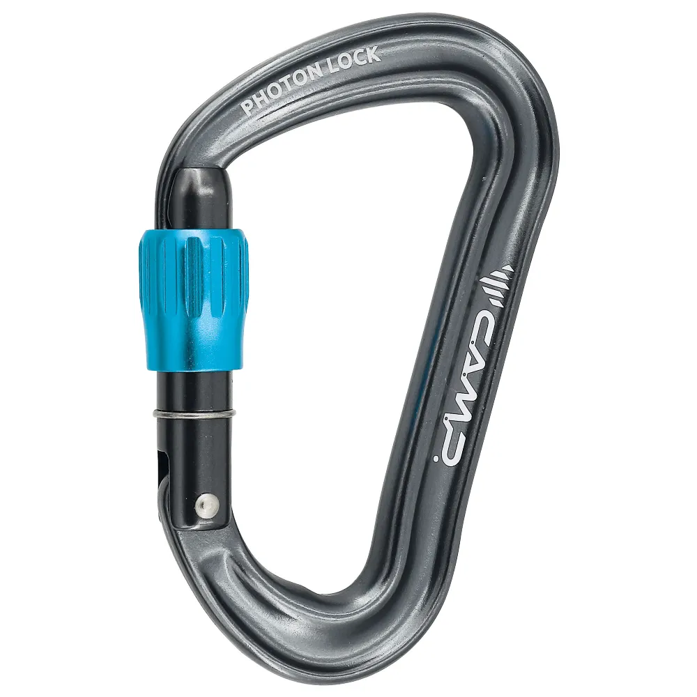 CAMP Photon Lock Carabiner - Gun Metal