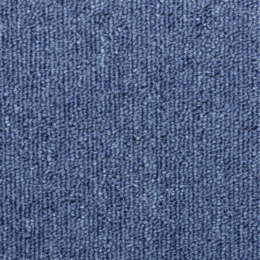 Carpet Stair Treads 15 pcs 65x21x4 cm Blue