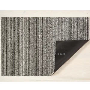 Chilewich Shag Utility Mat - Skinny Stripe - Birch