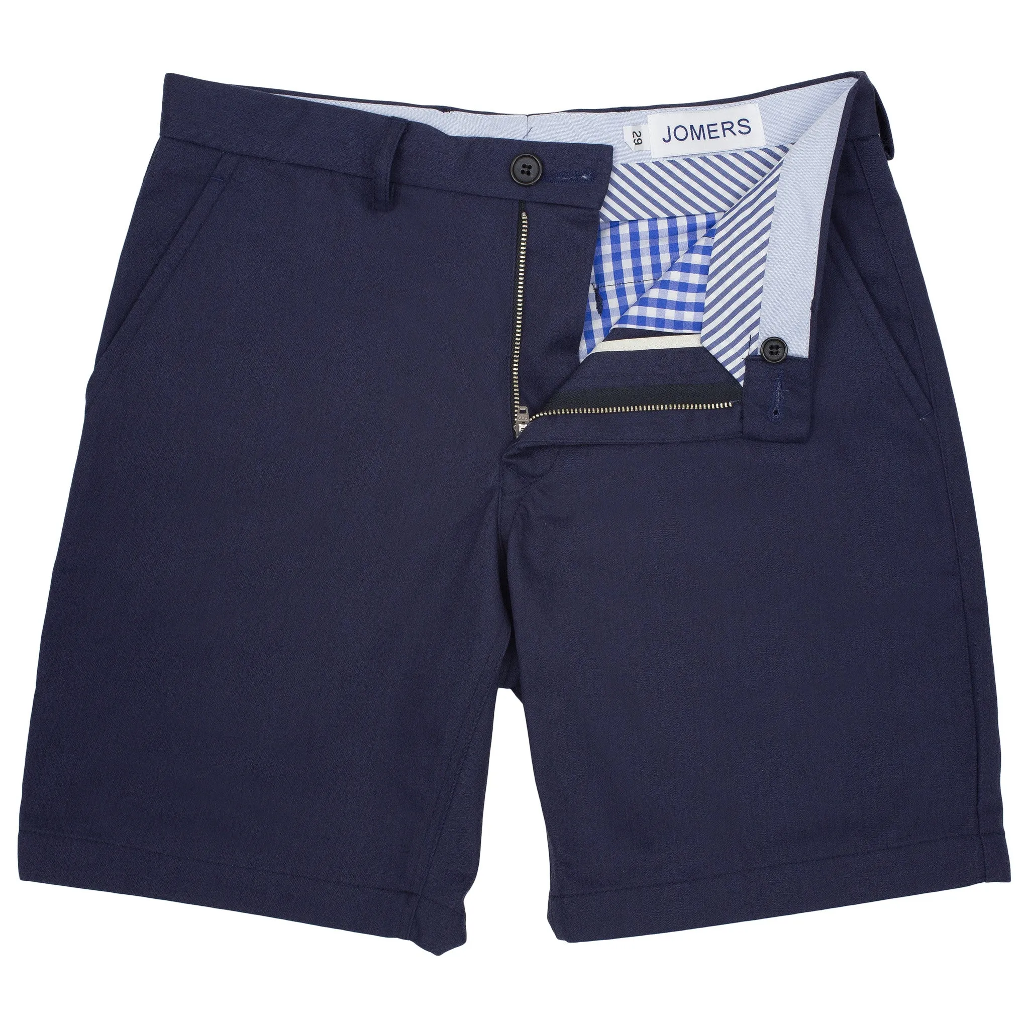 Clarkson - Blue Reverse Sateen Shorts