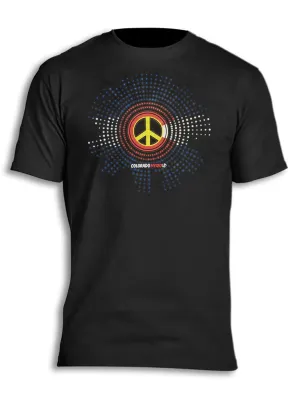 Colorado Peace Dots Myxed Up T-Shirt