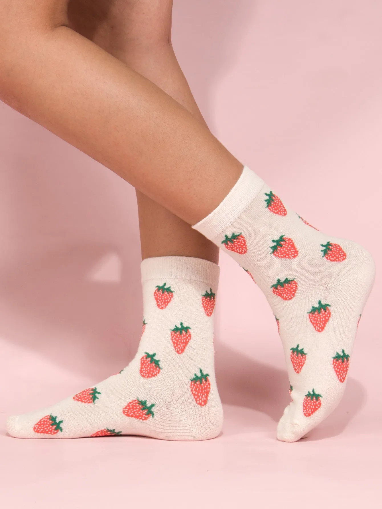 Cute Strawberry Socks for Women Funny Socks for Women Novelty Socks Funky Socks