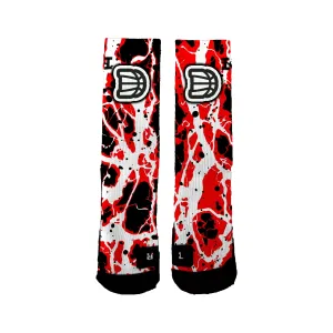 Darting Basketball Academy Youth Foundation (angel) Bolts Socks