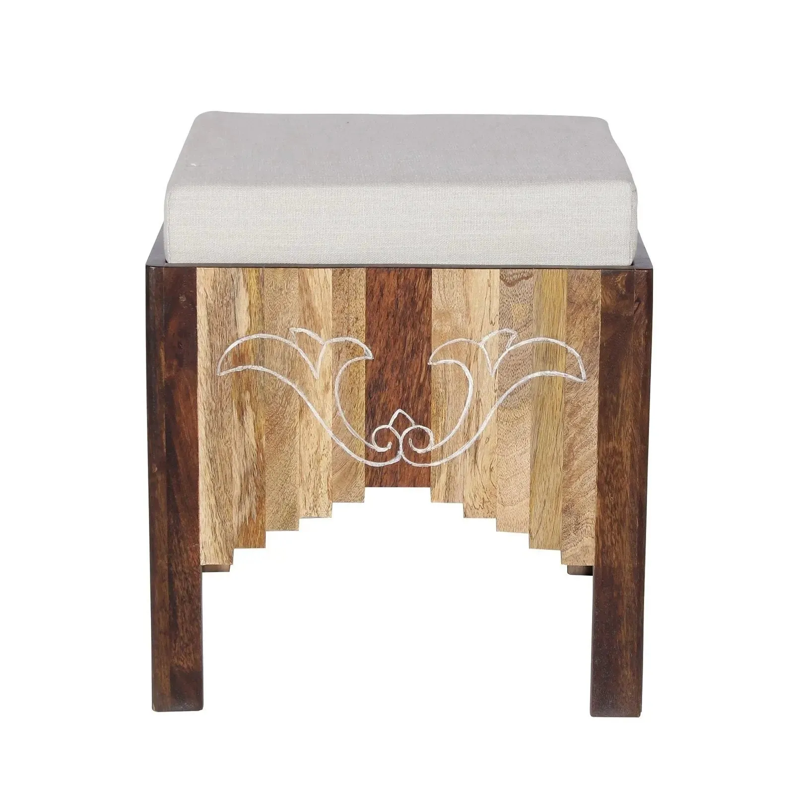 Denise Wooden Stool