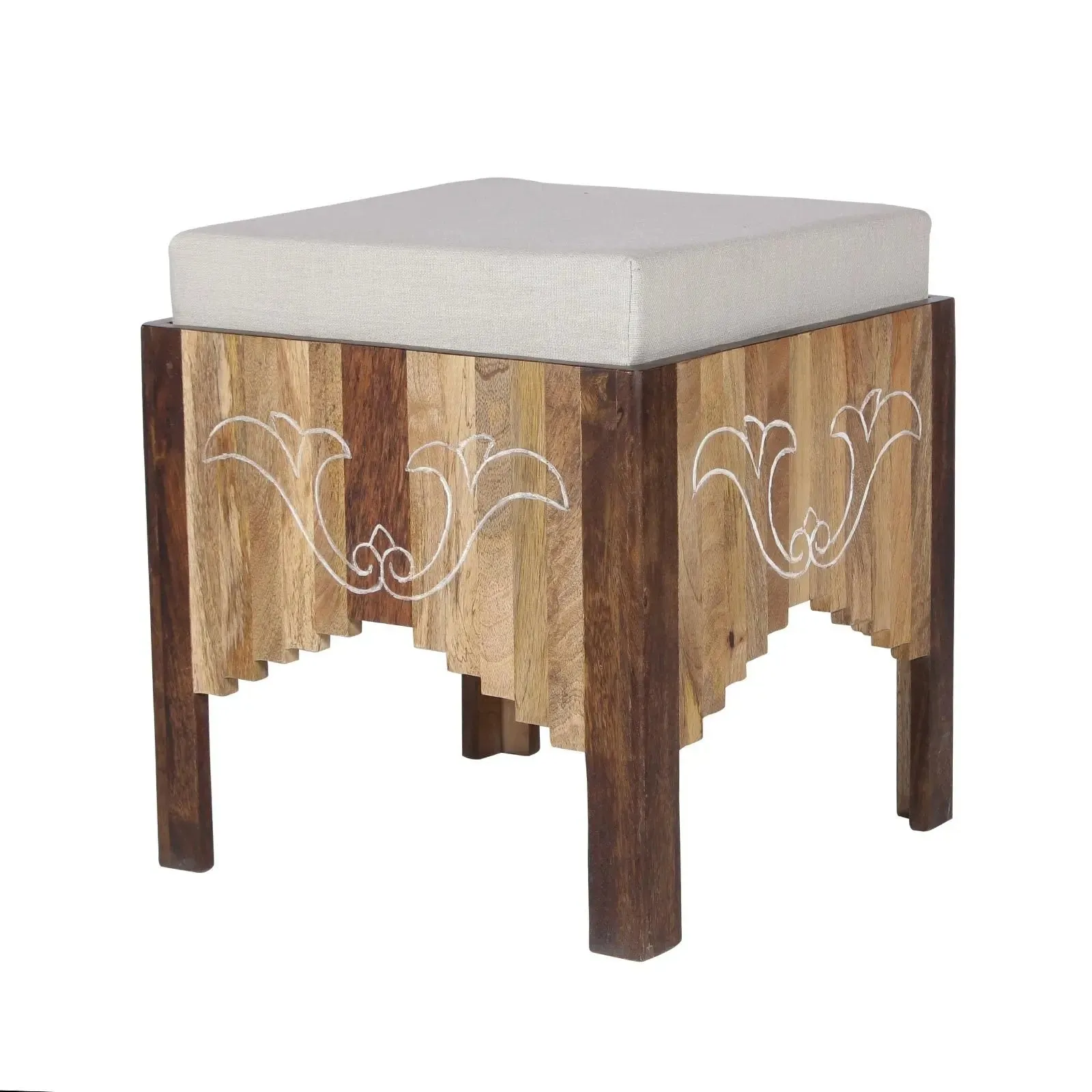 Denise Wooden Stool