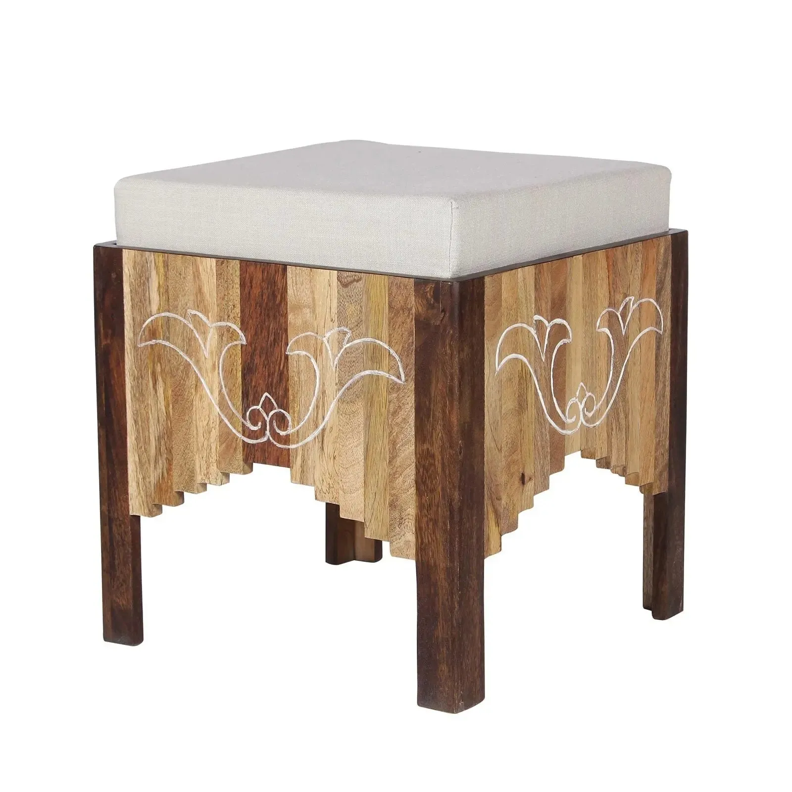 Denise Wooden Stool