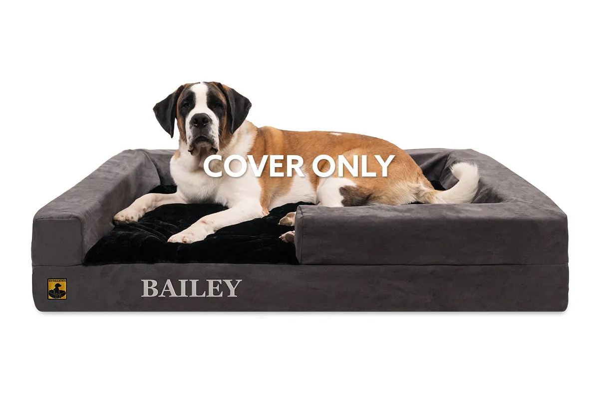 Designer Easy Clean™ 3.5 Bolster Orthopedic Dog Bed Cover