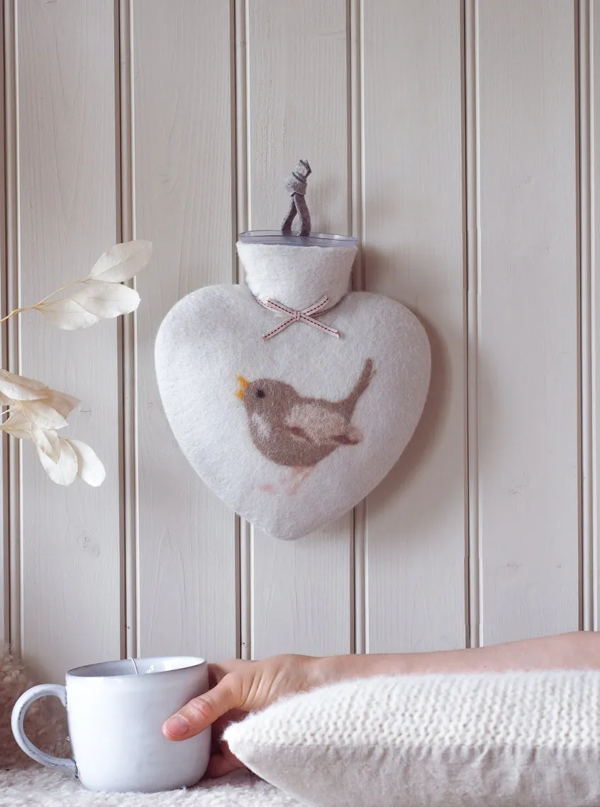 Dorothee Lehnen - Heart Hot Water Bottle