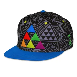 FAB Fabstract Pyramid Black Fitted Hat