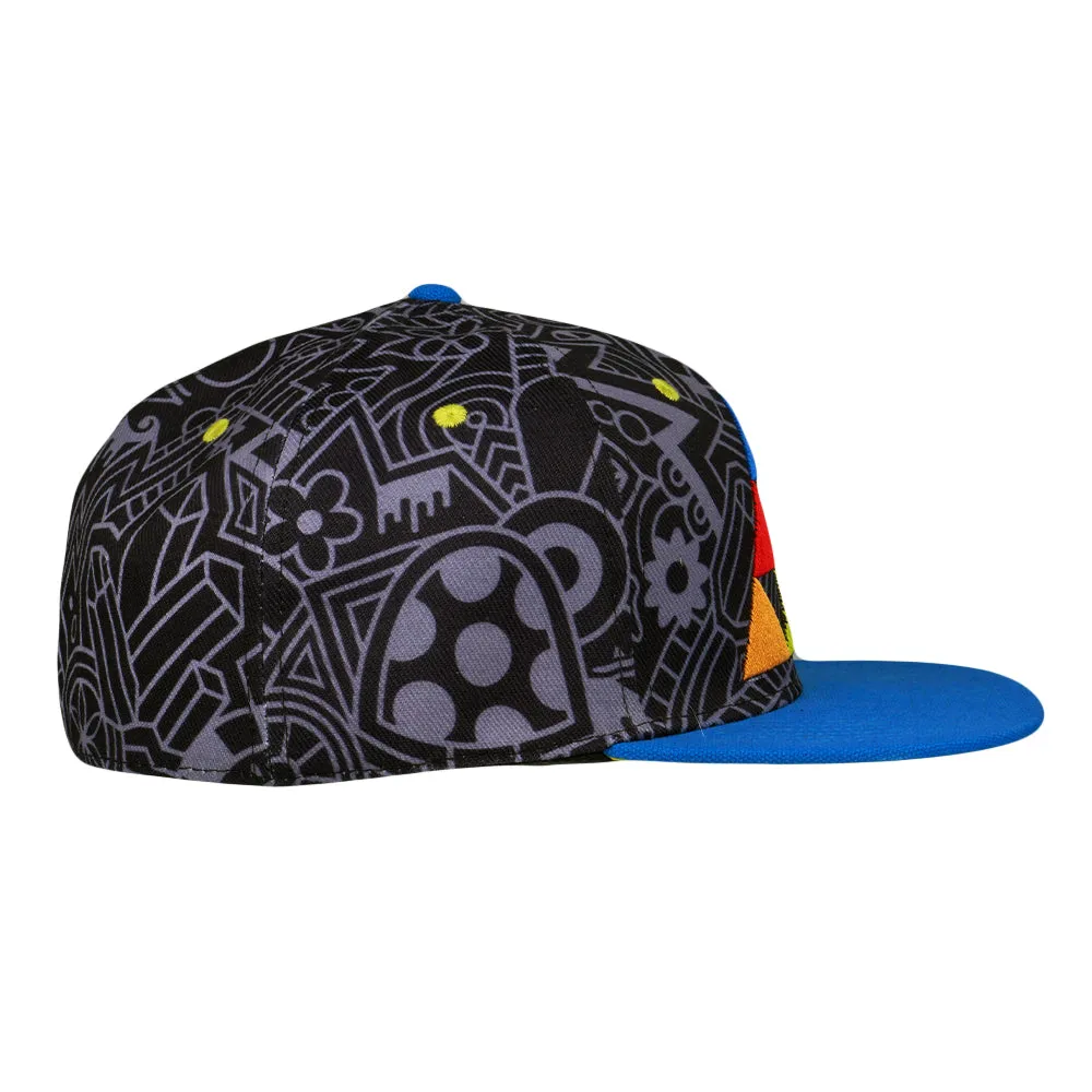 FAB Fabstract Pyramid Black Fitted Hat